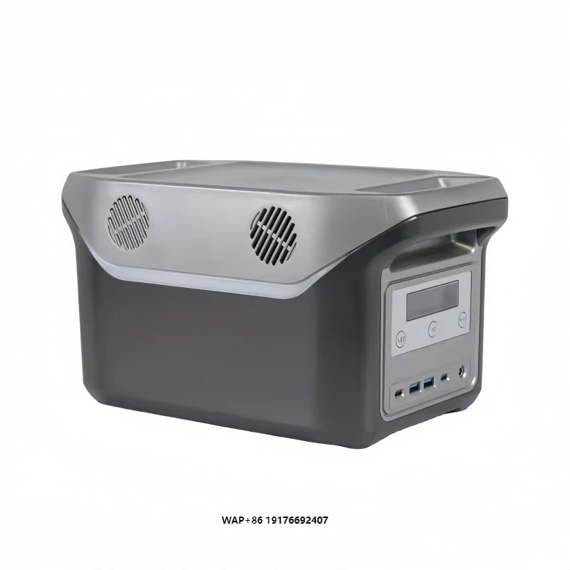 Portable 1500W Solar Power Station for Outdoor Camping Car Source 2048Wh ‘MPPT Controller Pure Sine Wave Inverter