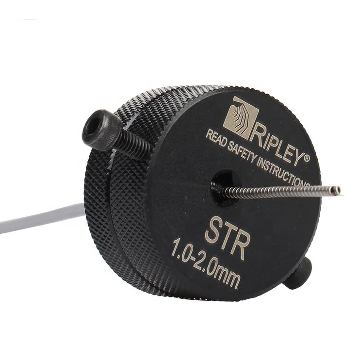 Função de talhadeira de cabo blindado de fibra óptica portátil, máquina-ferramentas, descascador de fibra óptica fstr para cabo blindado