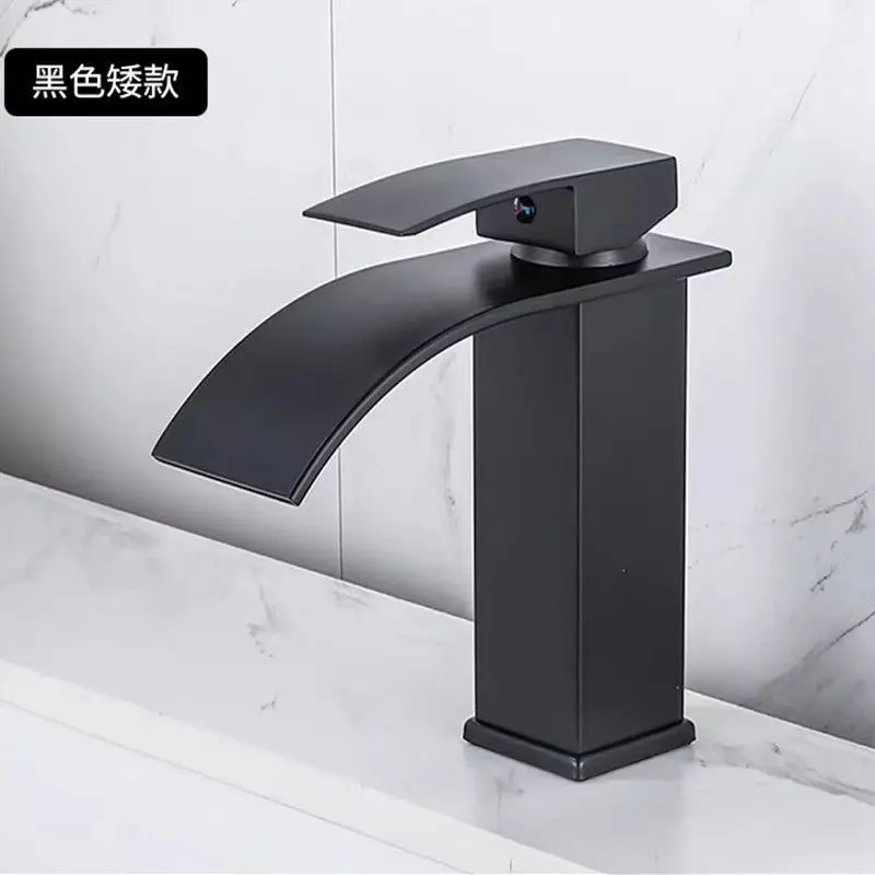 حوض غسيل الحمام شلال حوض صنبور المرحاض مكافحة حوض صنبور الساخنة والباردة