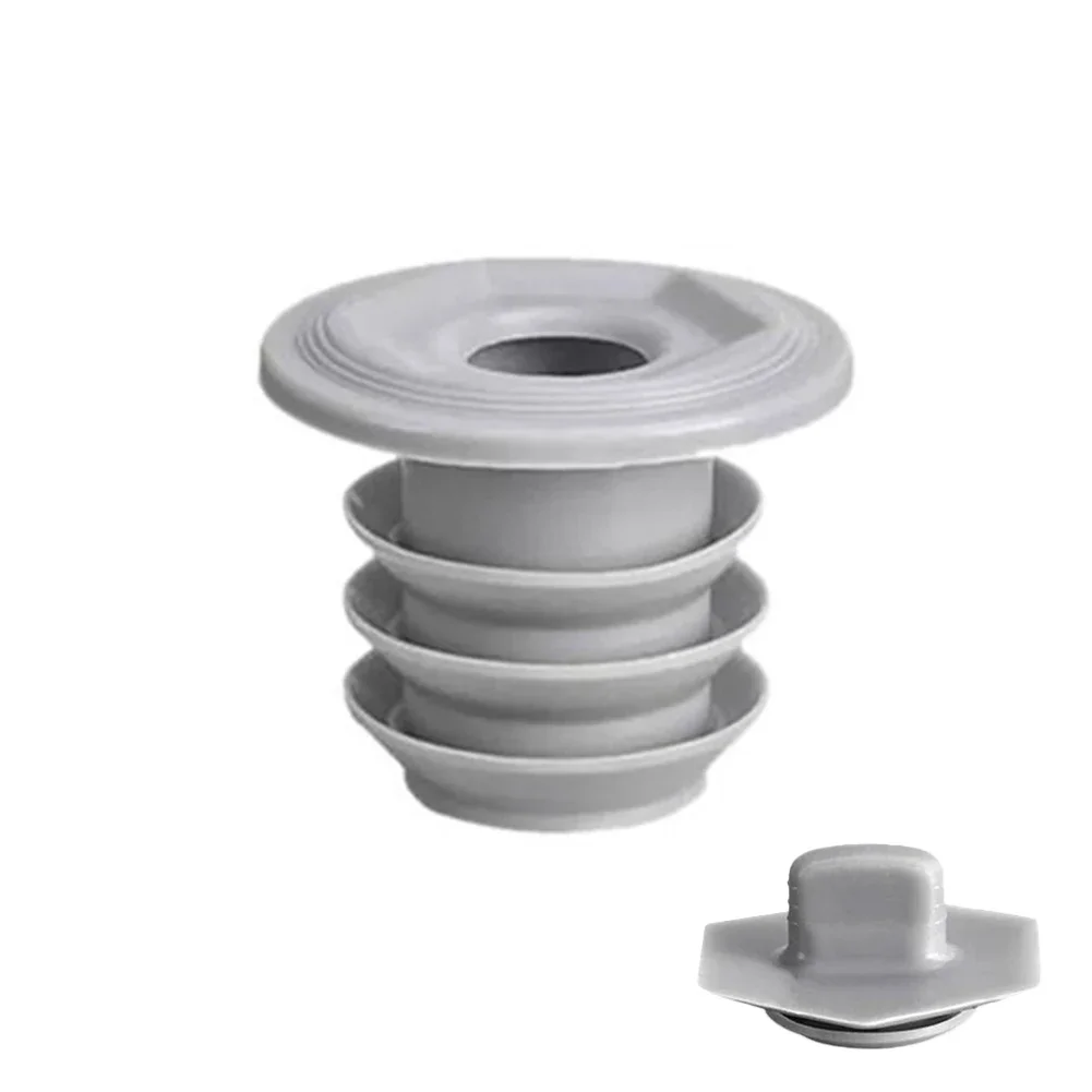 Anti-odor Sewer Pipe Seal Ring Floor Drain Plug Portable Sealing Cover Washing Machine Pipe Connector Bathroom Accessories