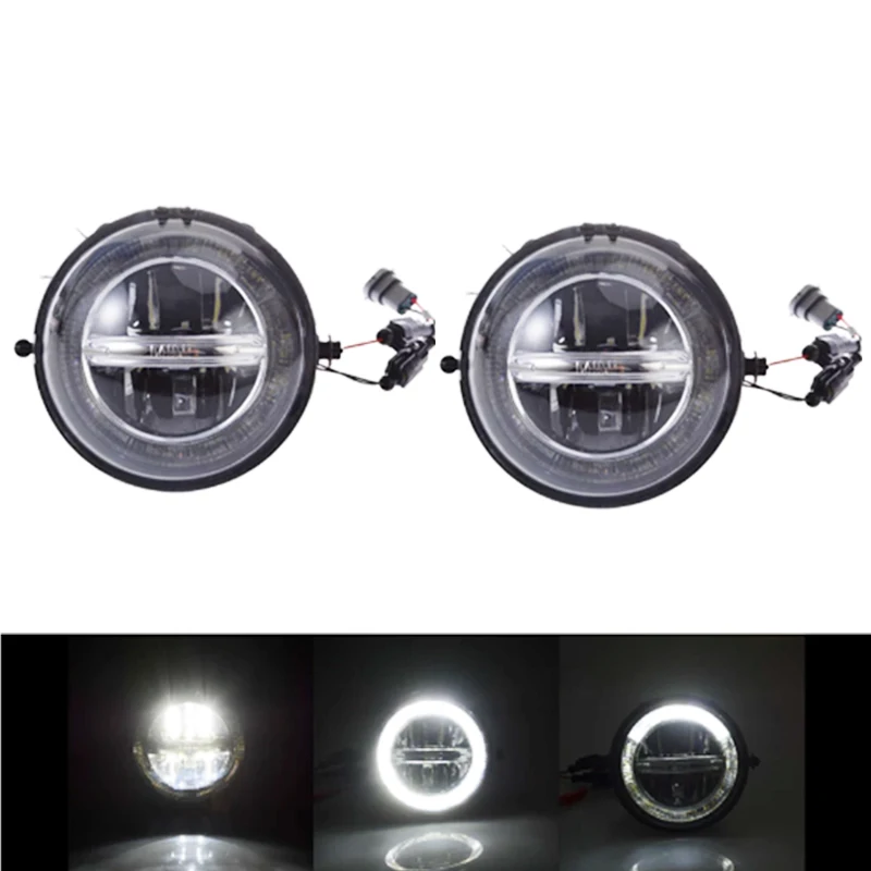 

Directly Replace LED DRL Daytime Running Light Halo Fog Lamp For M-ini Cooper Hatch R55 R56 R58 R60 Countryman R61 Paceman F56