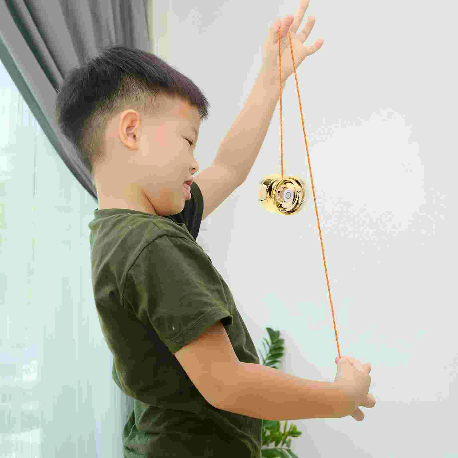 Metal Alloy Yo-Yo Entry Type Dead Sleep Living Competitive Child Kids Toys Light up Yoyo Balls