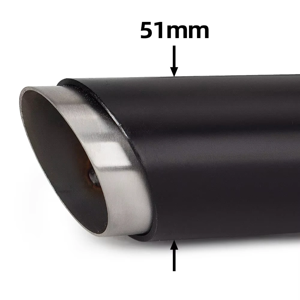 Motorcycle Exhaust Front Link Pipe 51mm Escape Moto For Yamaha XVS DS 650 400 VStar400 VStar650 XVS650 XVS400 DS650 Vstar