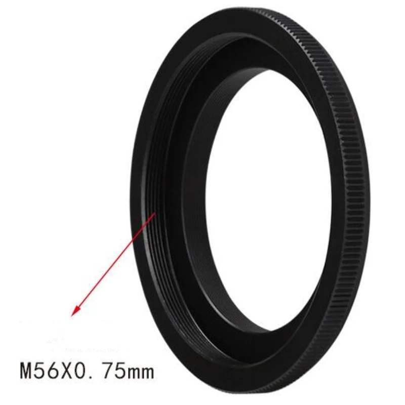 Agnicy Telescope Accessory M56X0.75mm Internal Rotation M48X0.75mm External Thread Adapter Ring