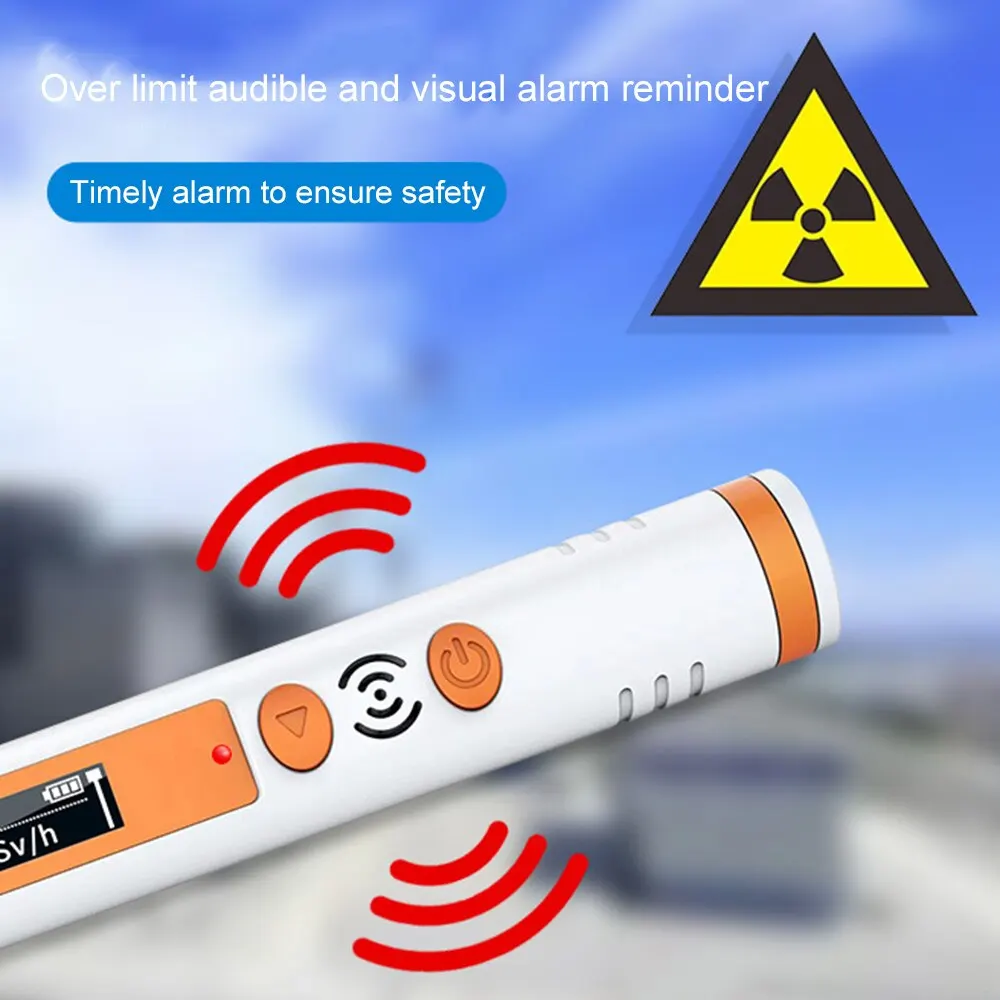 Contatore Geiger rilevatore di radiazioni nucleari rilevatore di raggi X Beta Gamma contatore Geiger dosimetro