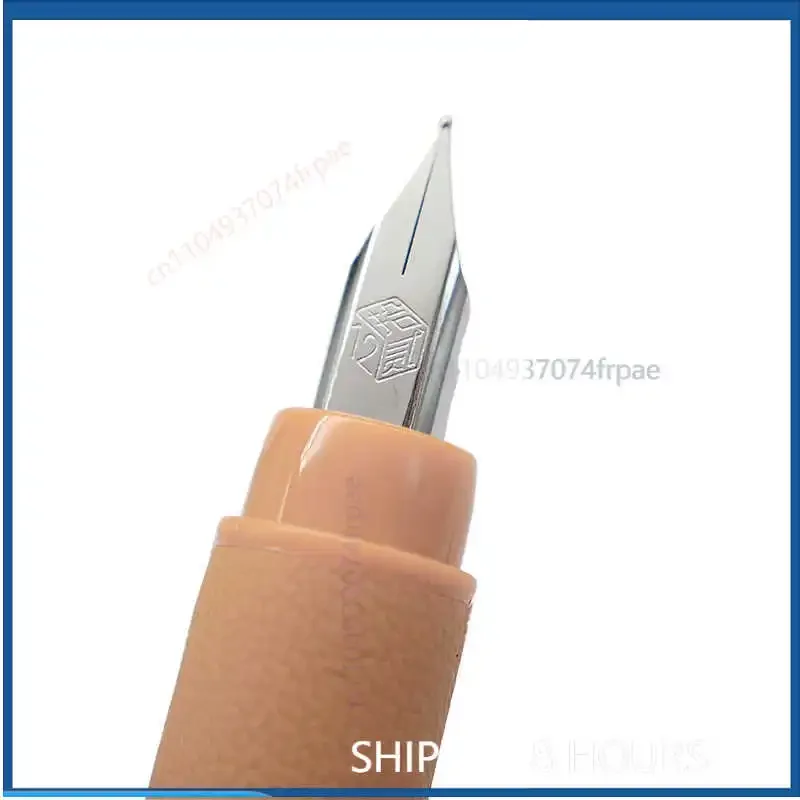 For PLATINUM Model 12 Fountain Pen Ready Ink Flow With Ink Converter Student Practice Drawing School Pen（2pcs）