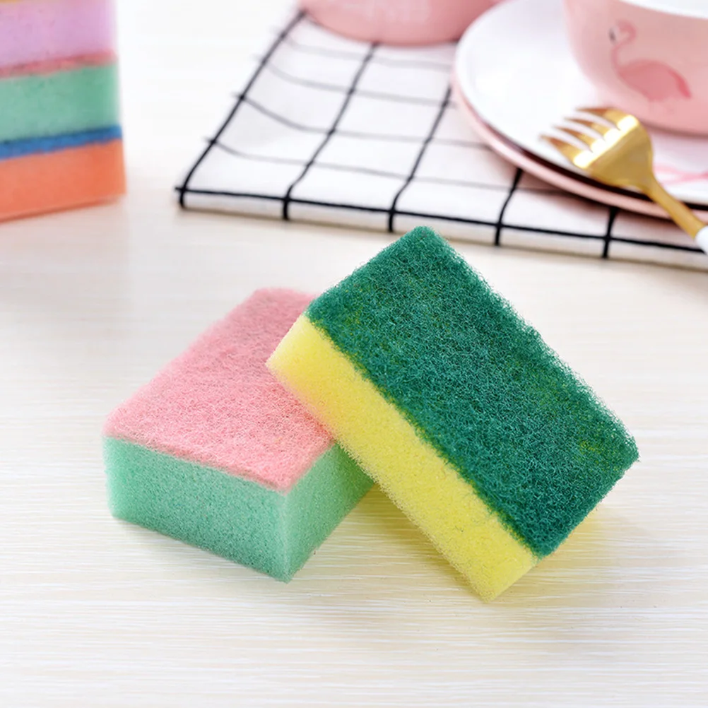 

30 Pcs Nano-cleaning Sponge Scrubber Washable Cleaner Kitchen for Dishwashing Pad Kichen
