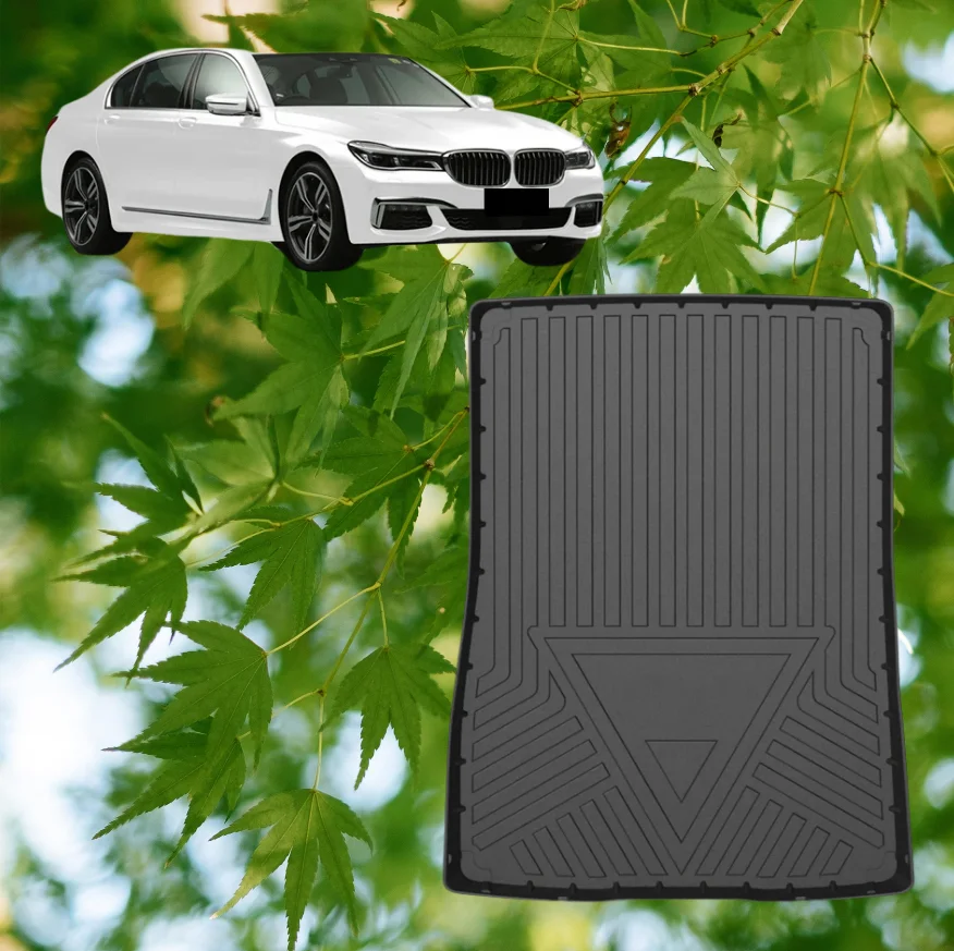 

Для BMW 7 серии G12 2015-2023 автомобильный грузовой вкладыш всепогодная TPE нескользящие коврики в багажник водонепроницаемый лоток для багажника аксессуары для ковров