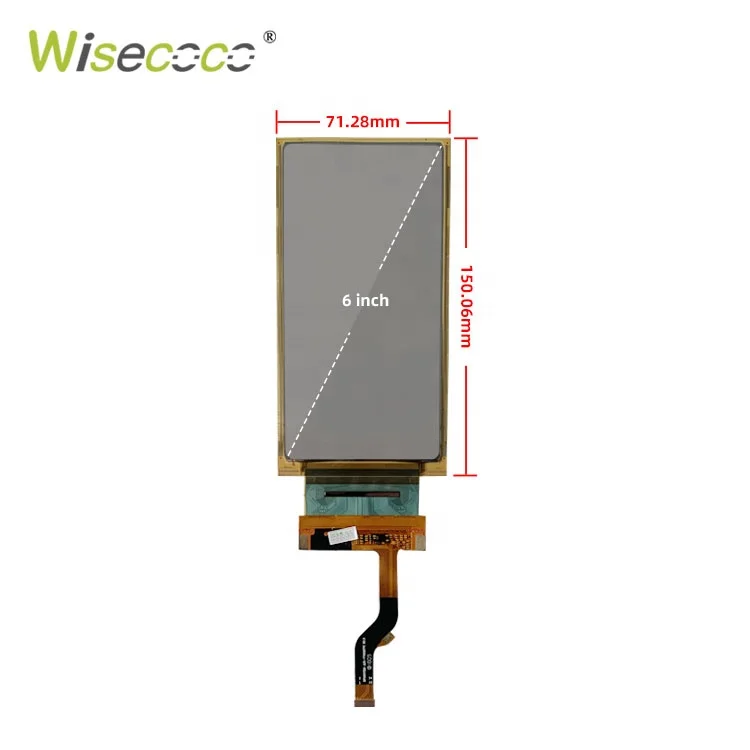 Flexible 2560*1440 2K 6 Inch Ips Module Amoled HD Oled Thin Wearable With Control Board 1440P Panel Screen Bendable Lcd Displays
