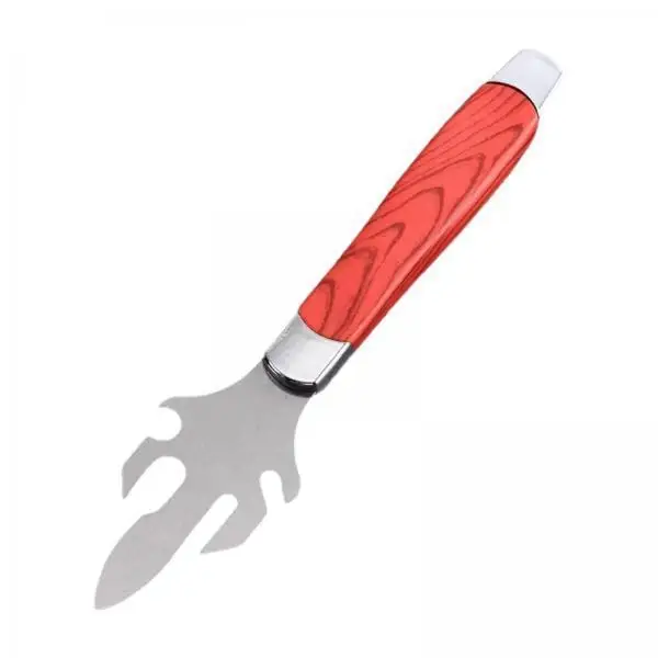 Oyster Shucker Stainless Steel Kitchen Utensil Ergonomic Opener for Clams Walnuts and Bottle Caps