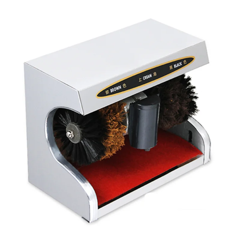 220V Automatic Electric Shoes Cleaning Machine Shoe Brush Polishing Machine EU/AU/UK/US Plug