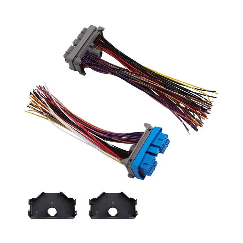 A82M-Excavator Computer Board Plug Connector 2451043 2451042 64Pin For Caterpillar E320D C6.4 Engine- Part Numbers 245-1043 245-
