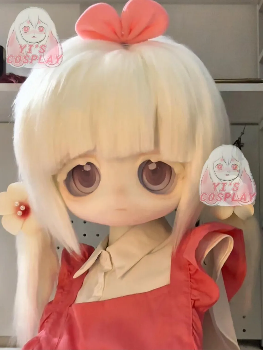 

Yis cosplay Custom Furry head Kigurumi OC Head Cosplay Kemono Fursuit Handmade Headsets Beast Customized Fursuit Kemono Head