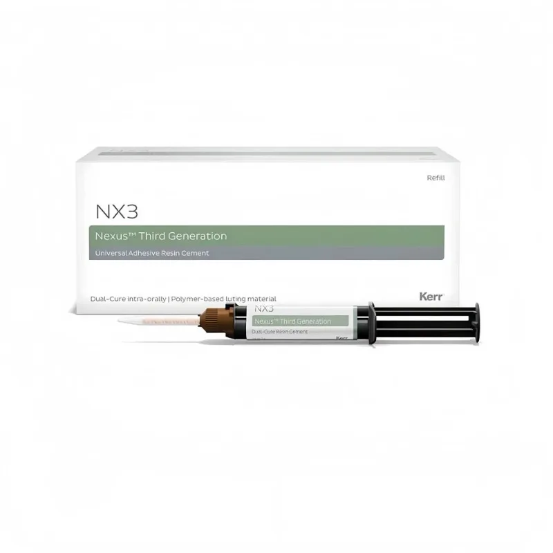 Dental Universal Resin Adhesive Dental Material NX3 Dual Curing Universal Full-etch Self-etch Adhesives Aesthetic Resin 5g/tube