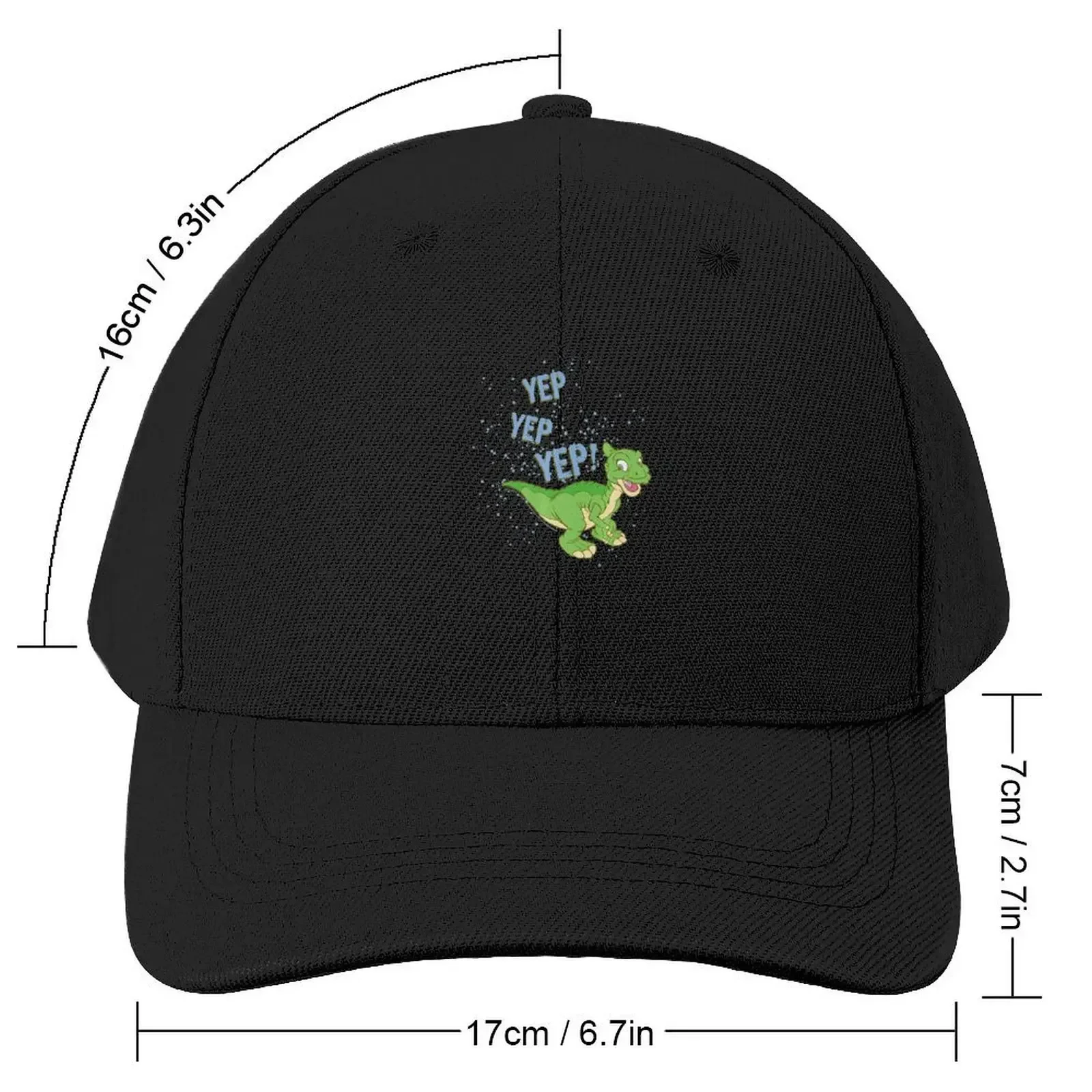 Land Before Time Ducky Yep Yep Yep Sprinkle Baseball Cap Golf fashionable Men Women's