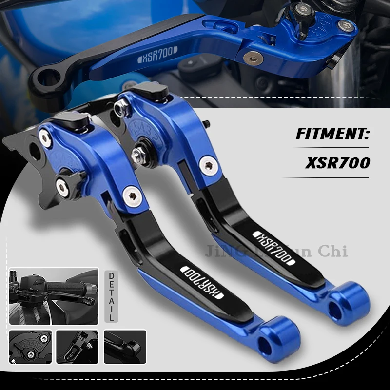 

For Yamaha XSR700/XTribute/XSR 700 2016-Present Clutch Lever Brake Lever Set Adjustable Folding Handle Levers Accessories Parts