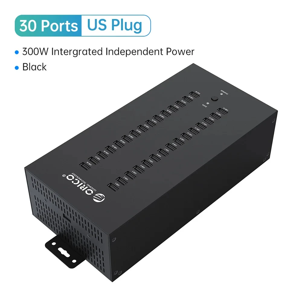 ORICO USB Hub 30 20 poorten Industriële kwaliteit splitter met 150 300 W vrijstaande kracht U Disk Copy Test Docking Station Pc-accessoires
