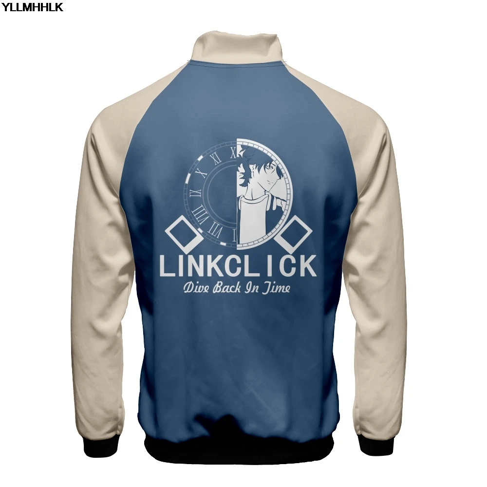 3D Printed Link Click Hoodie Men Shiguang Daili Ren Lu Guang Cheng Xiaoshi Cosplay Costume Boys Jacket Sweatshirts Coats