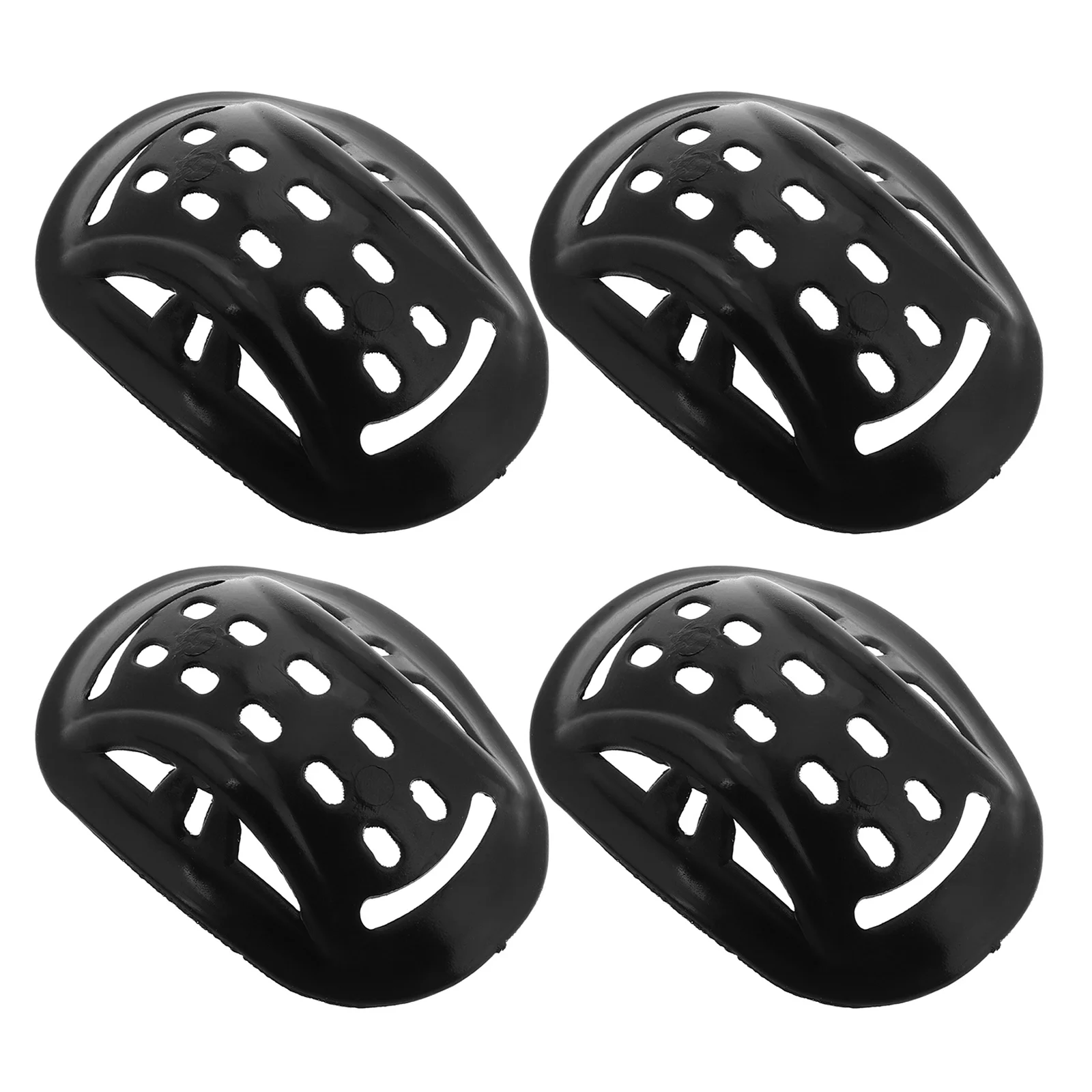 

4pcs Chin Protector Soft Silicone Replaceable Pads For Construction Soccer Cycling Hard Hat Accessories