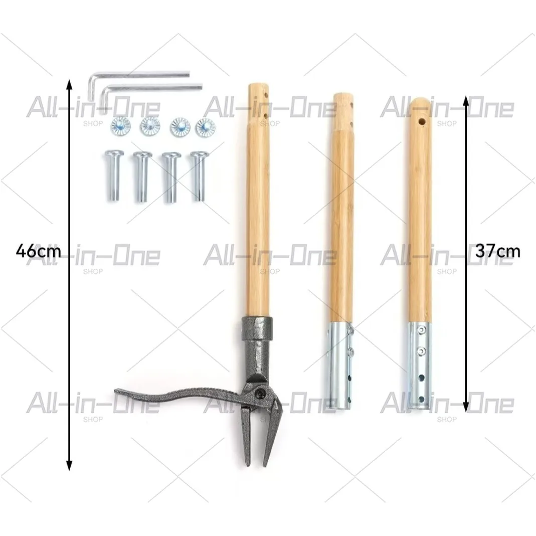 Garden Tools Standing Weeding Hook Clip No Bending Manual Weeding Rooter Foot Stepping Weeding Hook
