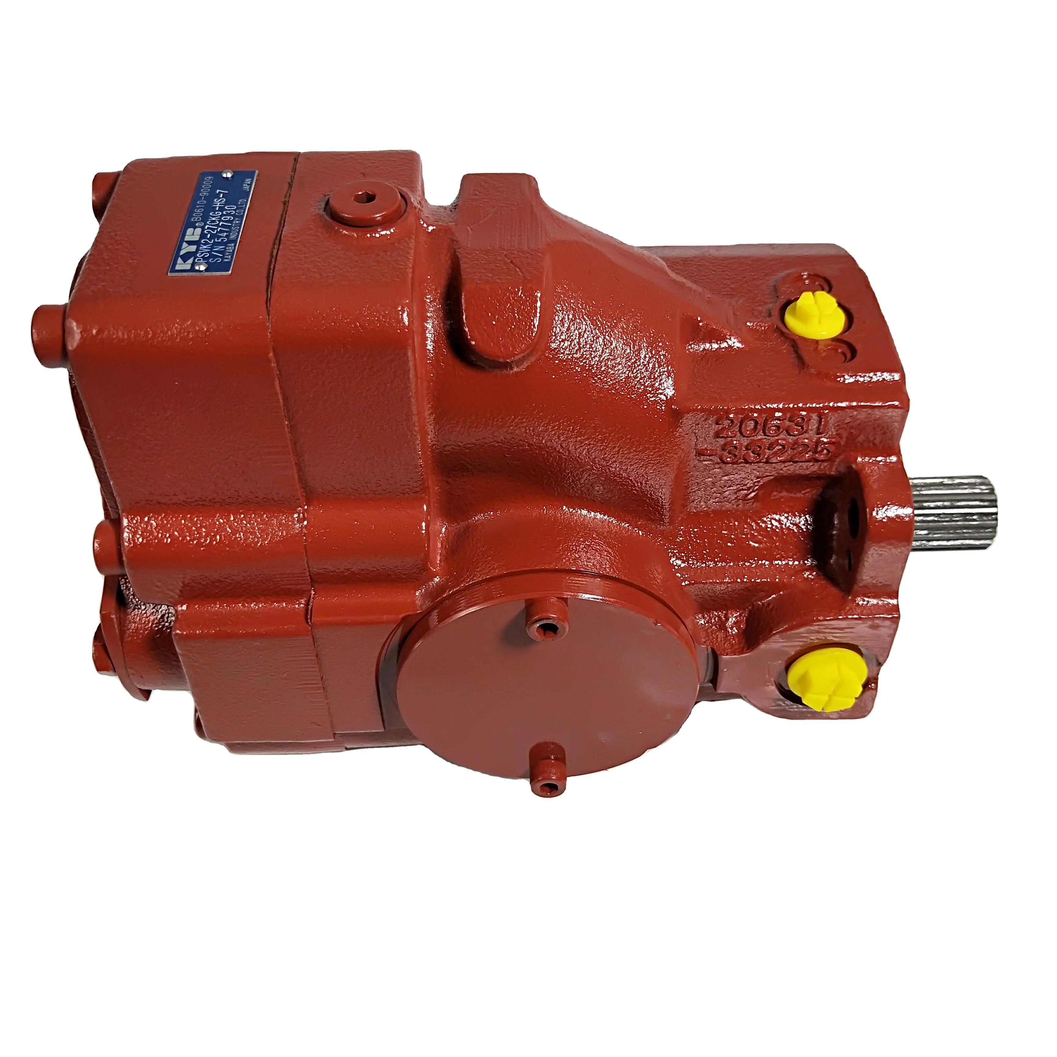 

KYB HYDRAULIC PSVK PSVK2 Series Excavators Hydraulic Piston Plunger Main Pumps PSVK2-27CKG-HS-7SN