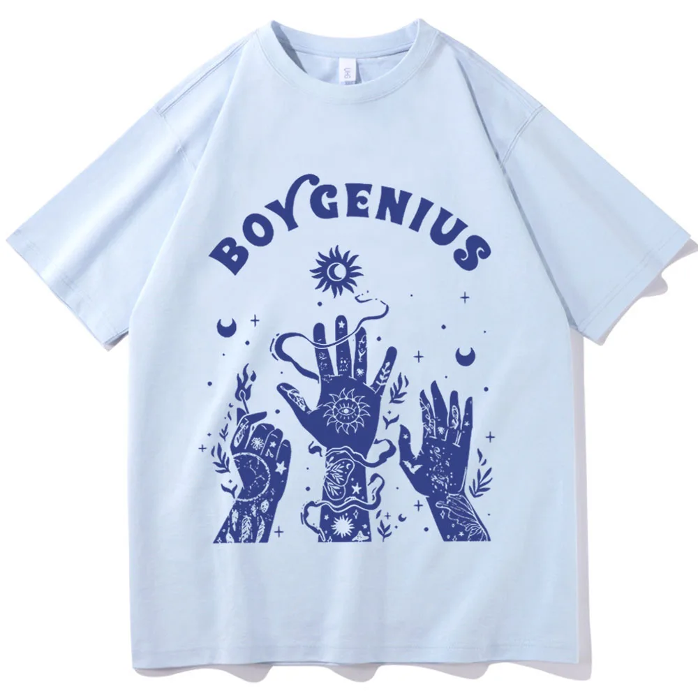 Boygenius Shirt Indie Rock Music Tour 2023 Shirt Gift for Fans Boygenius The Record Shirt O-Neck Short Sleeve Shirts image 4