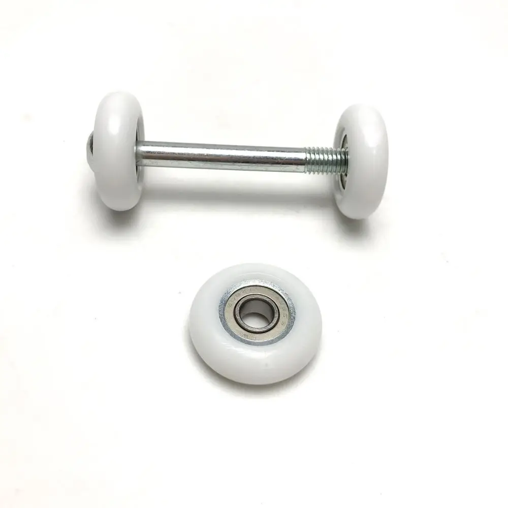 Durable 33mm Pulley Wheel For Gym Exercise Bike Rowing Machine Furniture Sliding Door Window Track Rail Guide Roller