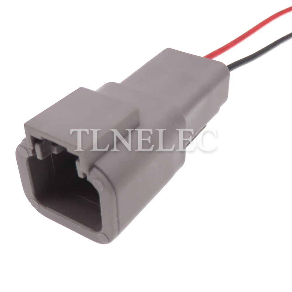 2 Pin Way Automobile Wire Cable Sockets Car High Current Sealed Connector with Wires DTP06-2S DTP04-2P