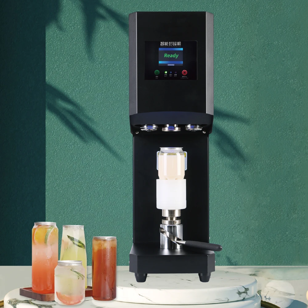 

30mm-100mm Mouth Digital Display Manual Fully Automatic Capping Machine Aluminum Can Plastic Can Iron Can Sealing Machine