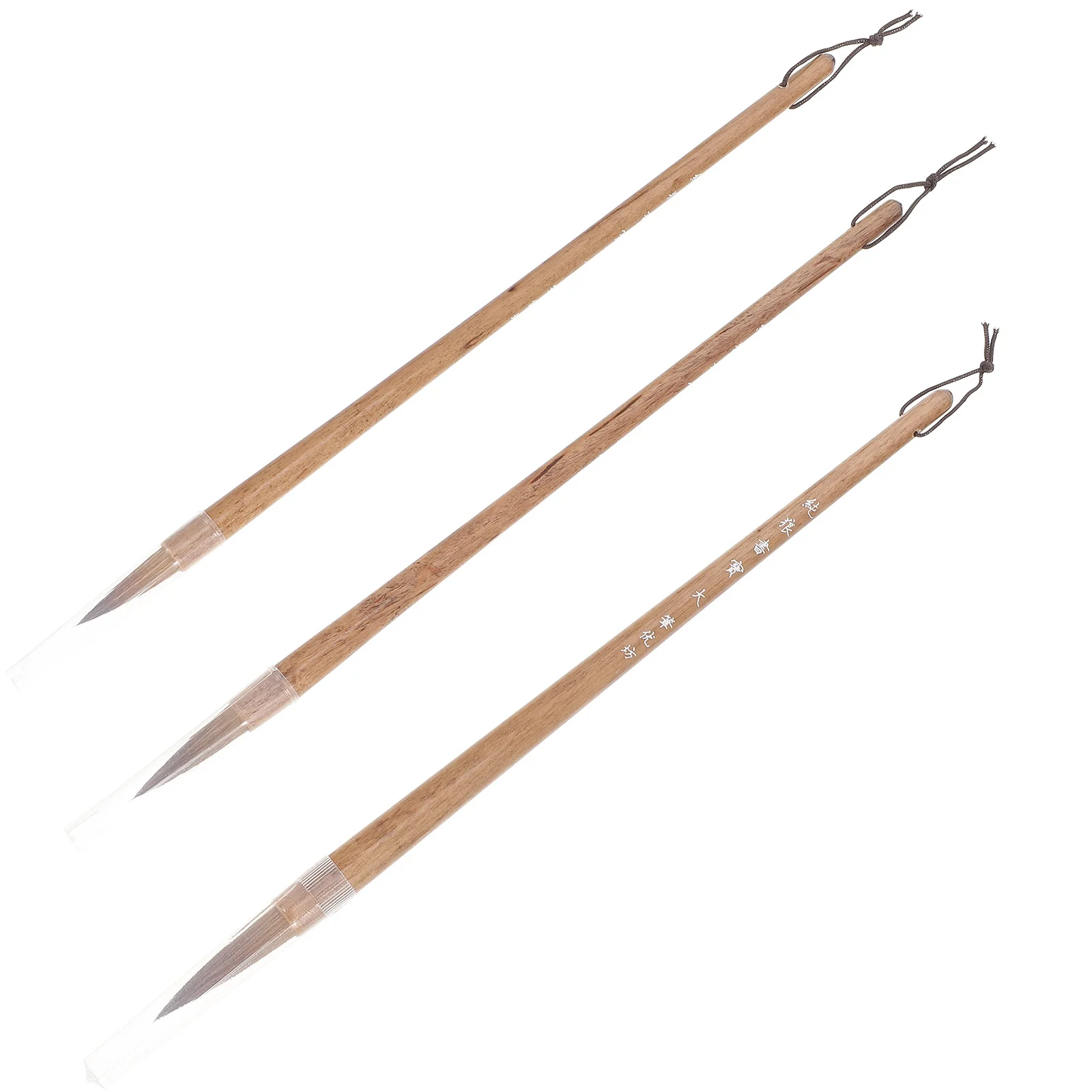

3Pcs Professional Calligraphy Brush Set Portable Writing Tool for Students Watercolor Painting Practice Long Lasting Nib