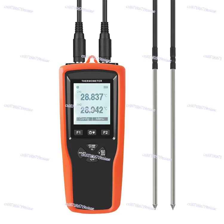 720 Industrial Application Large Test Range High Precision Platinum Resistance Thermometer Temperature Tester