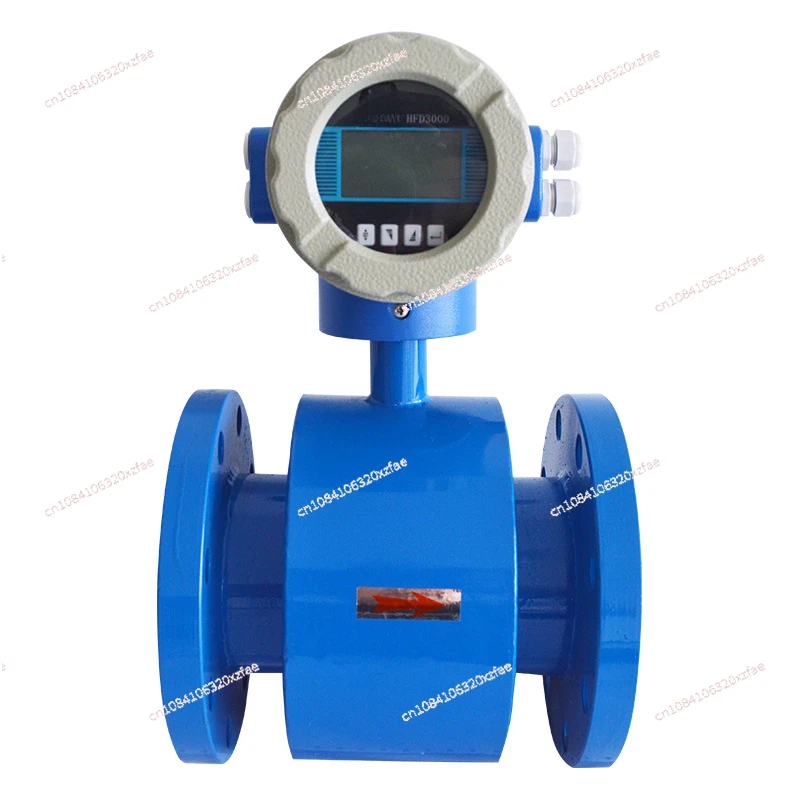 Electromagnetic Flowmeter High Precision Wastewater Liquid Sewage Anticorrosion DN50 Explosion-proof Electromagnetic Flowmeter