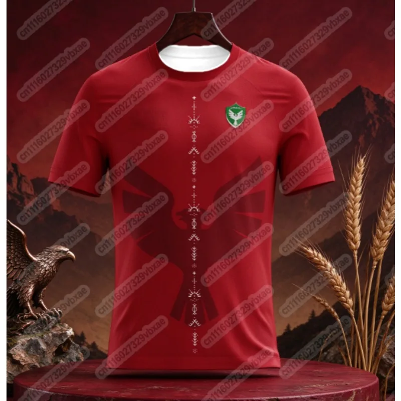 2026 Türkiye Amed SK 3D Printed Breathable Soccer Jersey T-Shirt