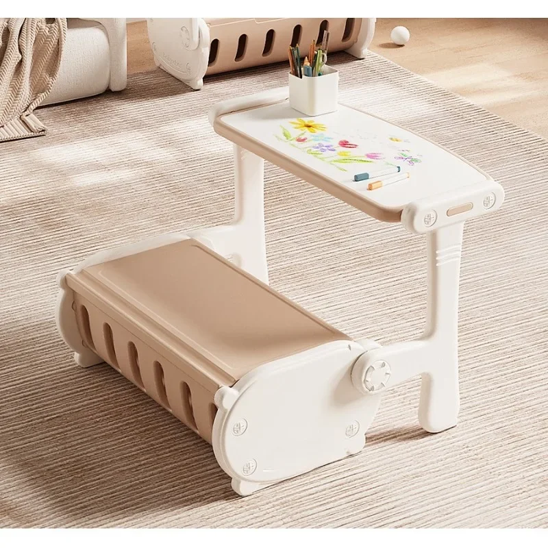 Modern Bench Sofa Set Multifunctional Plastic Table and Chair Household Bedroom Multifunctional Drawing Board Table