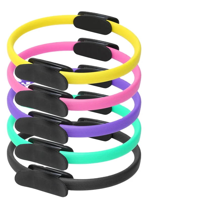 

Customized LOGO Custom Logo Durable Pilates Magic Ring Circle for Body Building Ring Workout Yoga Magic Circle