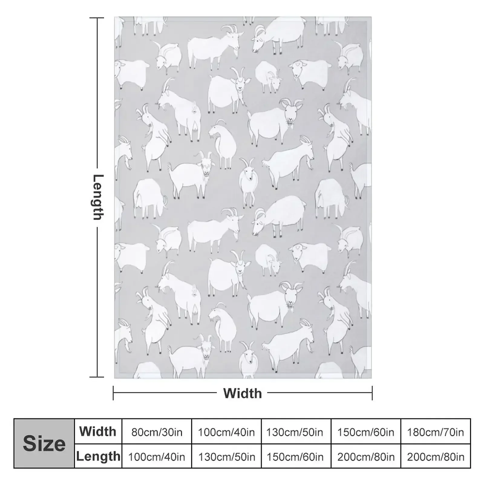 Charity Fundraiser - GreyGoats Throw Blanket Sofa for babies Baby Blankets For Bed for winter Thermal Blankets