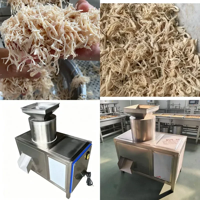 for Stainless Steel Shredder Cooked Chicken Breast Mushroom Stems and Fish Shredder Manual Food Puller Kitchen Tool