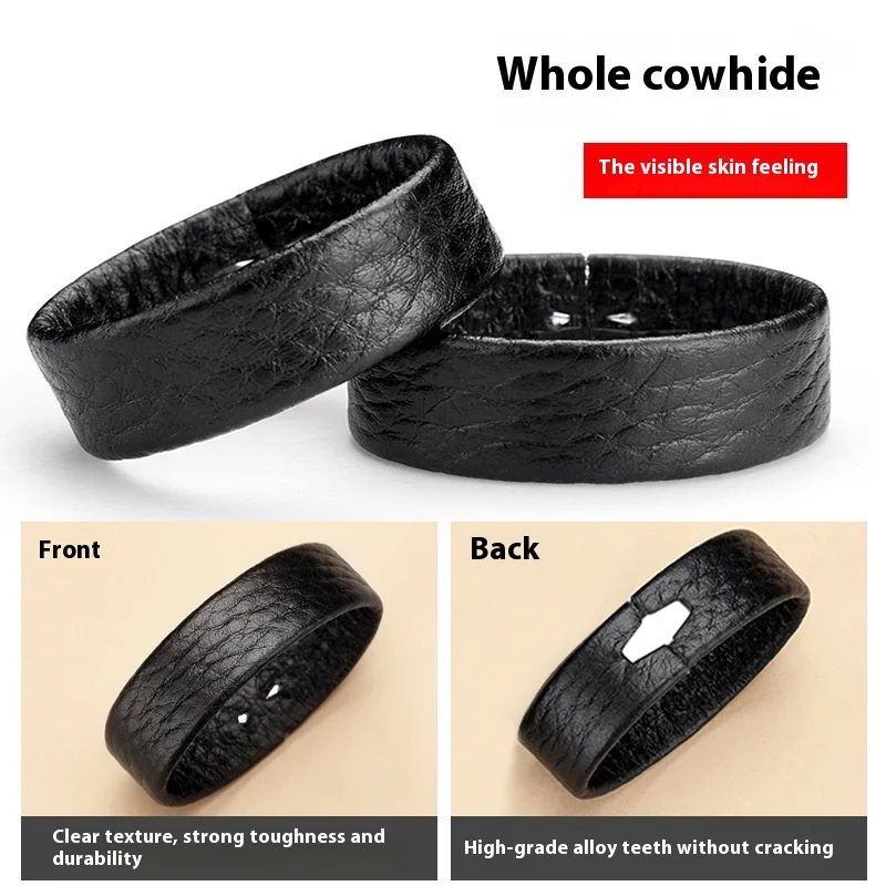 3.2-4.0 Cm Mannen Riem Borgring Automatische Riem Accessoires Echt Lederen Riem Houden Riem Accessoires Riem ring