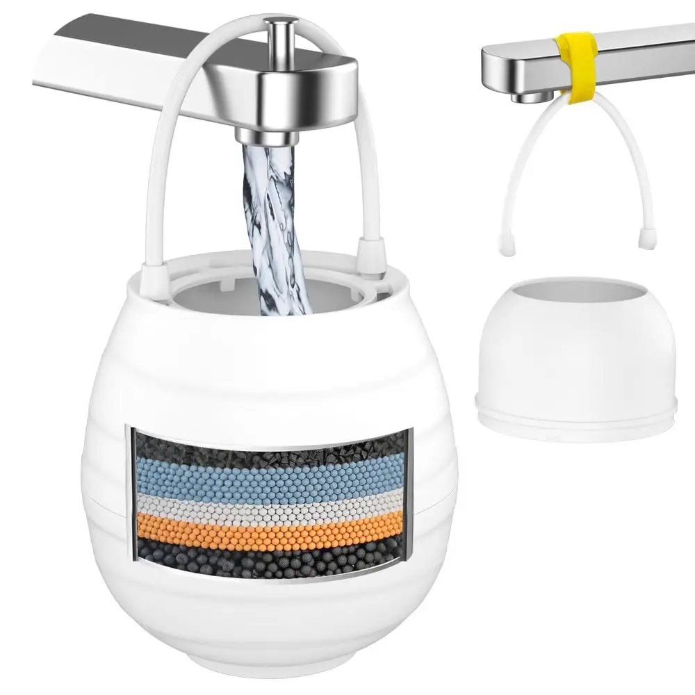 

Фильтр для воды для ванны емкостью 5000 галлонов, смягчитель жесткой воды, удаляет фторид хлора, фильтр для ванны, 10 этажей, термостойкий