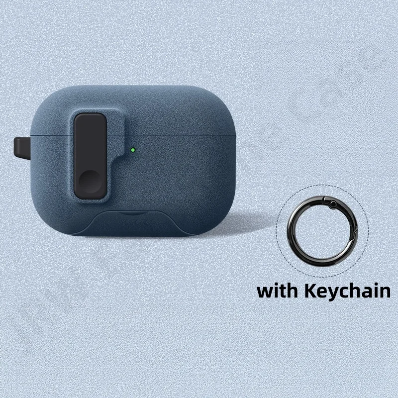 für AirPods Pro 3 mit magnetischer, automatisch verriegelnder Handyhalterung, Kopfhörerzubehör mit Reinigungsstift für Apple Airpods Pro 3 – Detail 11