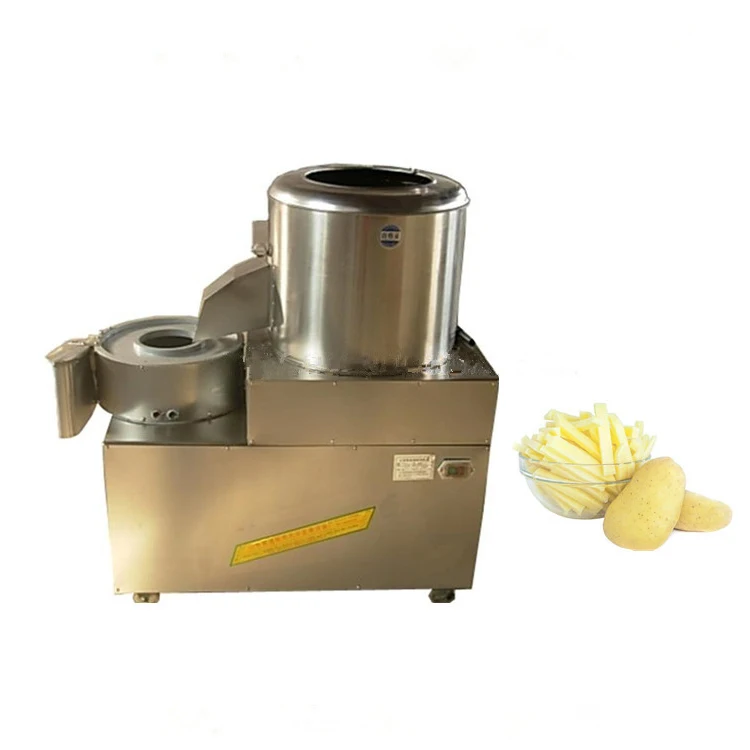 2026-Potato Washer Peeler/Electric Fresh Potato Peeler Slicer Machine