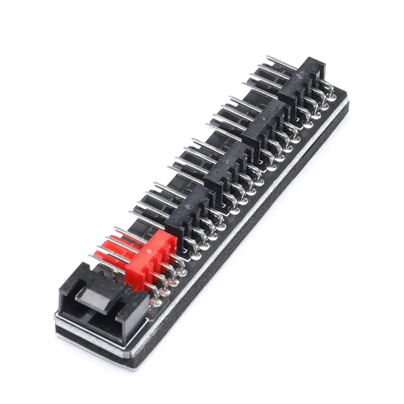 5 Port PC Fan Hub Splitter Speed Controller Adapter For 4 Pin PWM Cooler Cooling Fan Computer Cables Connectors Accessories