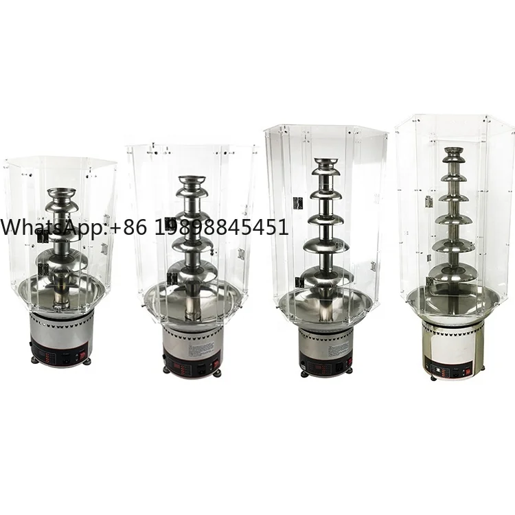 

Cover for 4/5/6/7 Tier Chocolate Fountain Machine Wind Guard Cover Chocolate Fountain