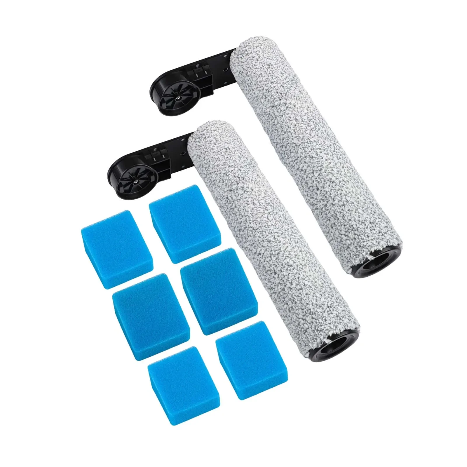 Roller Brush with Sponge Insert Set for JONR ED12 Pro Cordless Vacuum Cleaner Replacement Parts for Consistent Performance