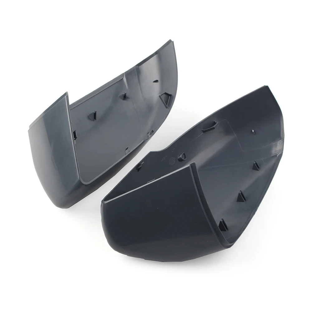 2Pcs Car Rearview Side Mirror Cover Cap Unpainted Accessories For Land Rover Range Rover Evoque L538 2011 2012 2013 2014