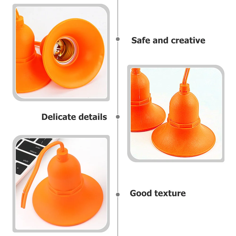 2 قطعة E27 مآخذ مصباح مقاوم للماء المقبس مكافحة الشيخوخة تركيب سريع حل الإضاءة الآمنة الاستخدام السكني التجاري