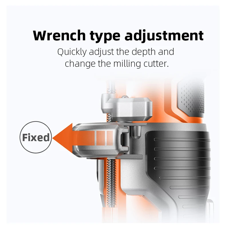 1280W  Electric Cutter Hand Electric Trimmer Woodworking Slotting Machine Milling Machine Wood Trimmer Wood Router Machine