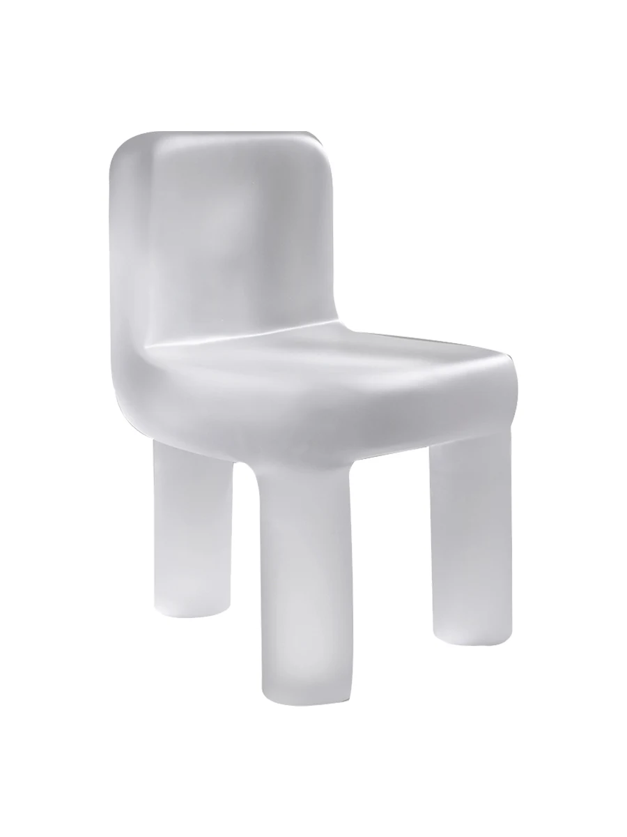 Dining room chair transparent resin acrylic stool