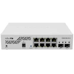 CSS610-8G-2S MikroTik + w 8*1G porty Ethernet i 2 * porty SFP + do przełącznika światłowodowego 10G