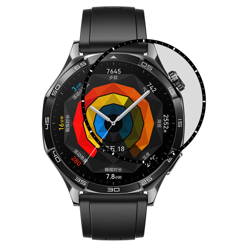 

Для Huawei Watch GT 5 46 мм Защитная пленка для экрана часов 3D PMMA с полной клеевой пленкой